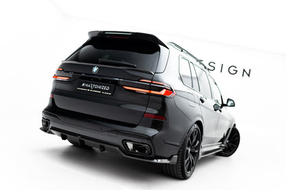 Prepreg Carbon Fiber Tailgate Spoiler (Upper) BMW X7 M-Pack G07 Facelift