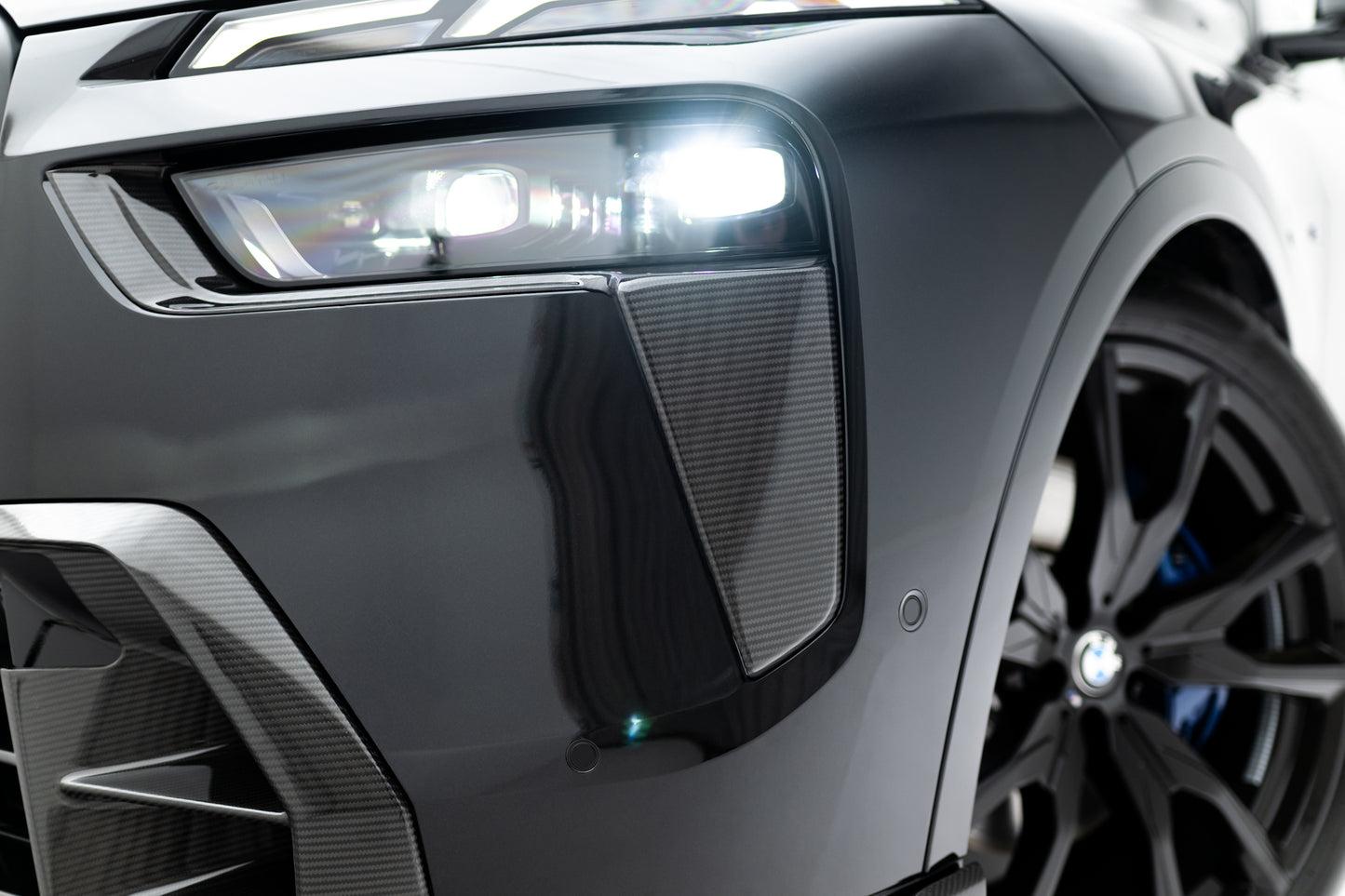Prepreg Carbon Front Bumper Air Intakes  BMW X7 M-Pack G07 Facelift