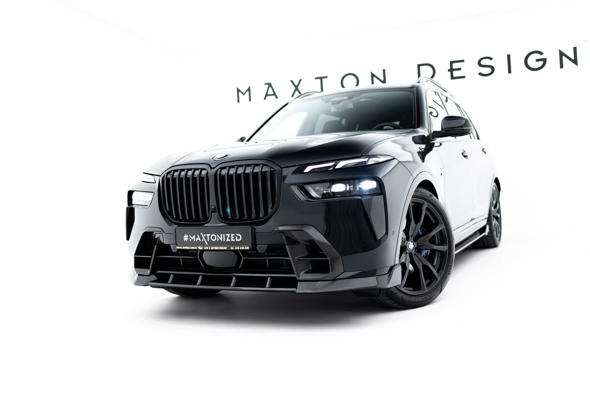 Prepreg Carbon Front Bumper Side Vents BMW X7 M-Pack G07 Facelift
