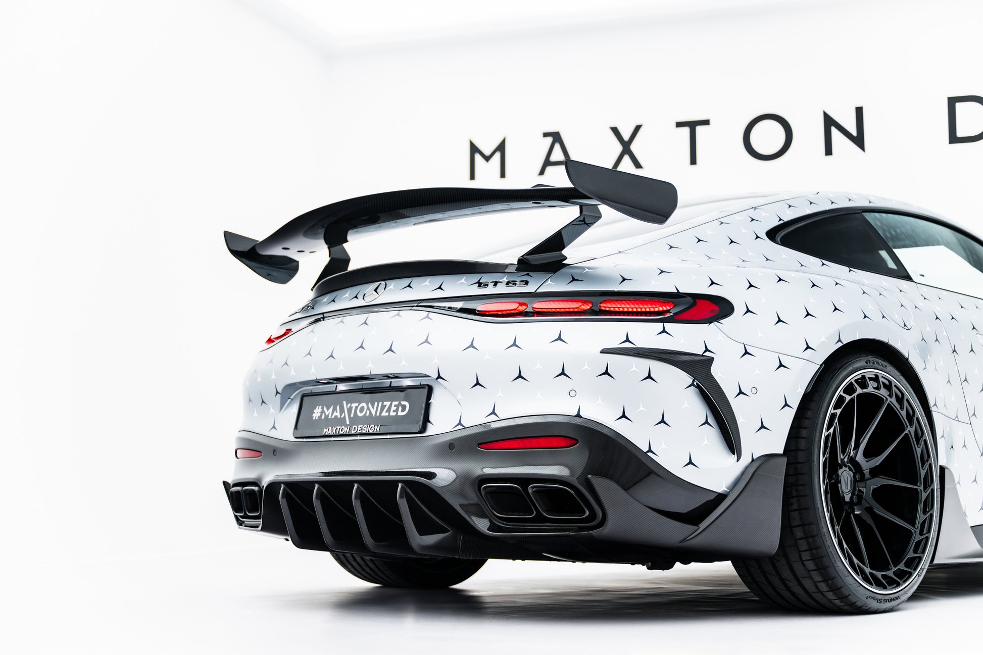 Prepreg Rear Bumper Carbon Canards Mercedes-AMG GT 63 / 55 / 63 S E Performance C192