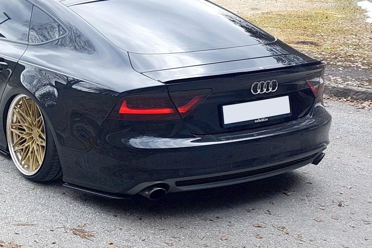 REAR SIDE SPLITTERS V.1 Audi A7 S-Line C7