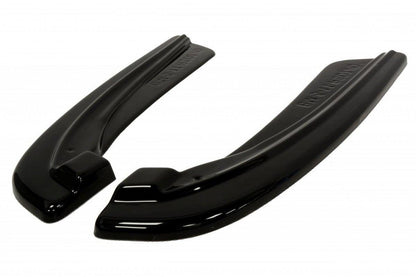 REAR SIDE SPLITTERS for BMW 5 M-Pack Sedan /Touring  F10/F11 (fits two double exhaust ends)