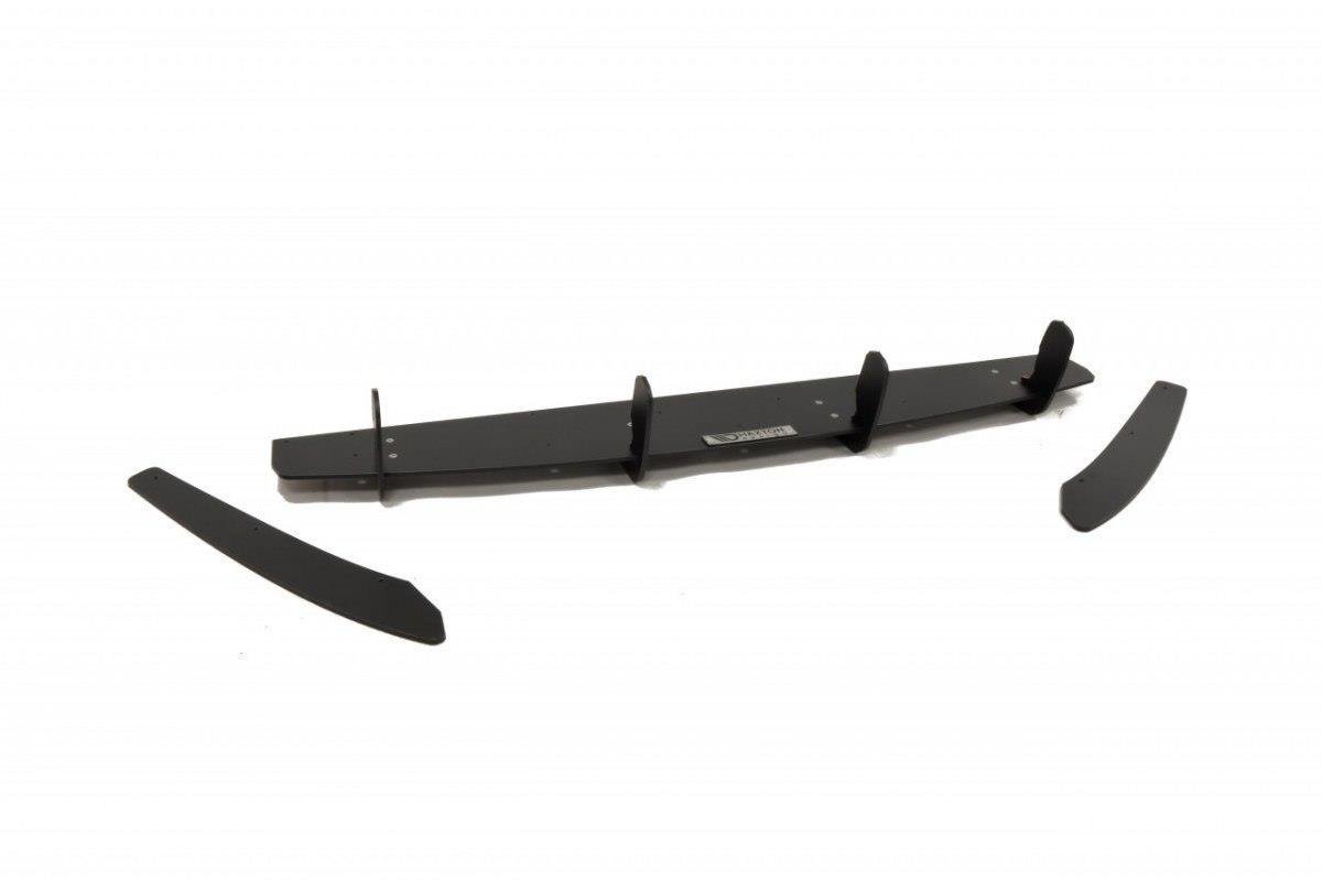 Rear Diffuser & Rear Side Splitters Audi A6 S-Line Sedan / Avant C7 (exhaust 2x1)