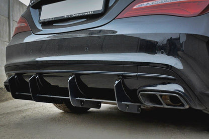 Rear Diffuser V.2 Mercedes CLA A45 AMG C117 Facelift