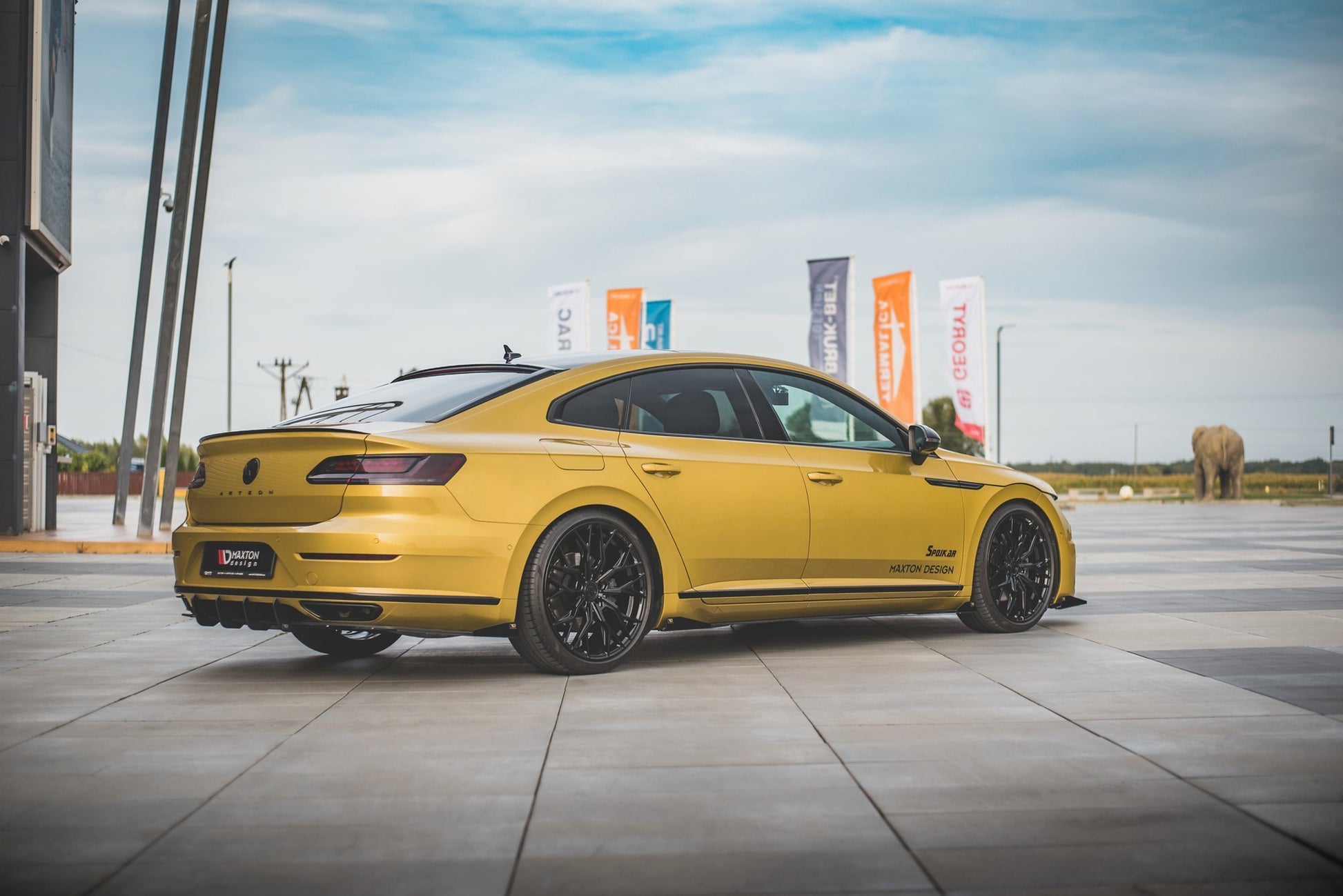 Rear Side Flaps Volkswagen Arteon R-Line Sedan / Shooting Brake Mk1