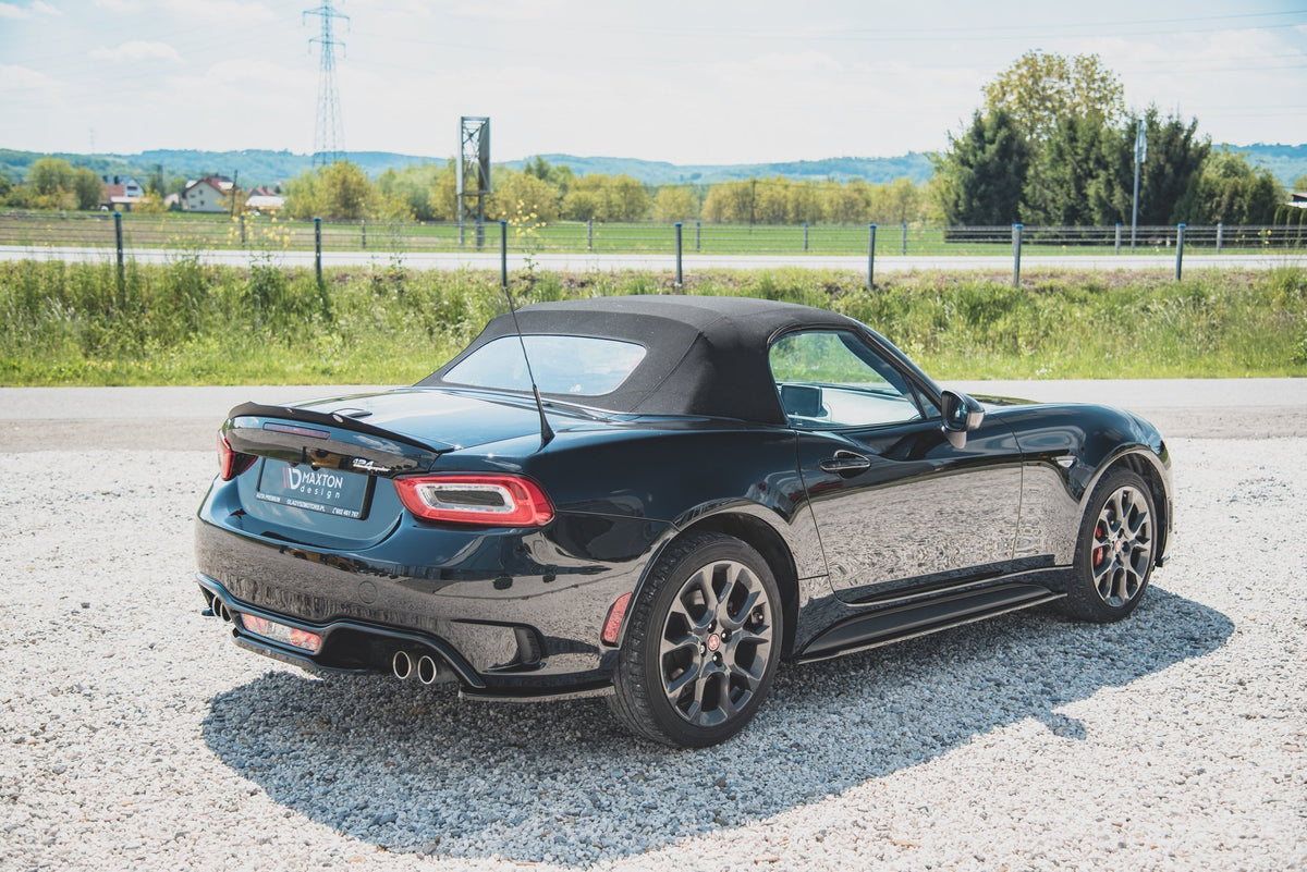 Rear Side Splitters Abarth 124 Spider