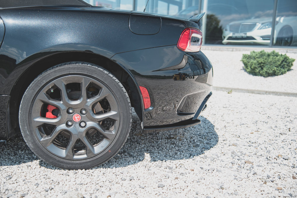 Rear Side Splitters Abarth 124 Spider