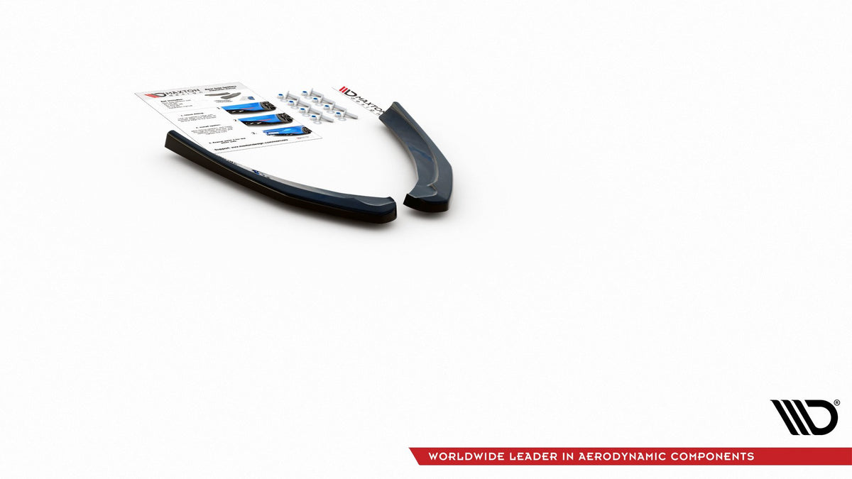 Rear Side Splitters Abarth 124 Spider