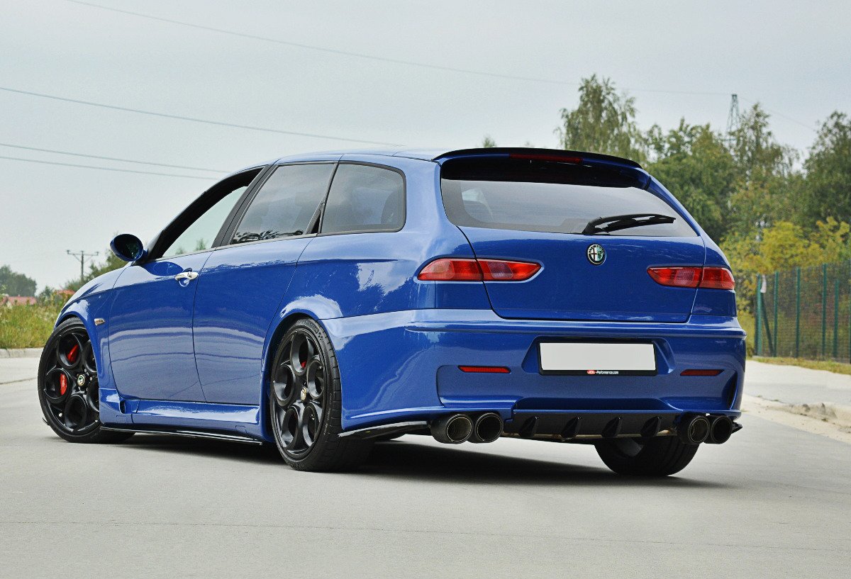Rear Side Splitters  Alfa Romeo 156 GTA SW