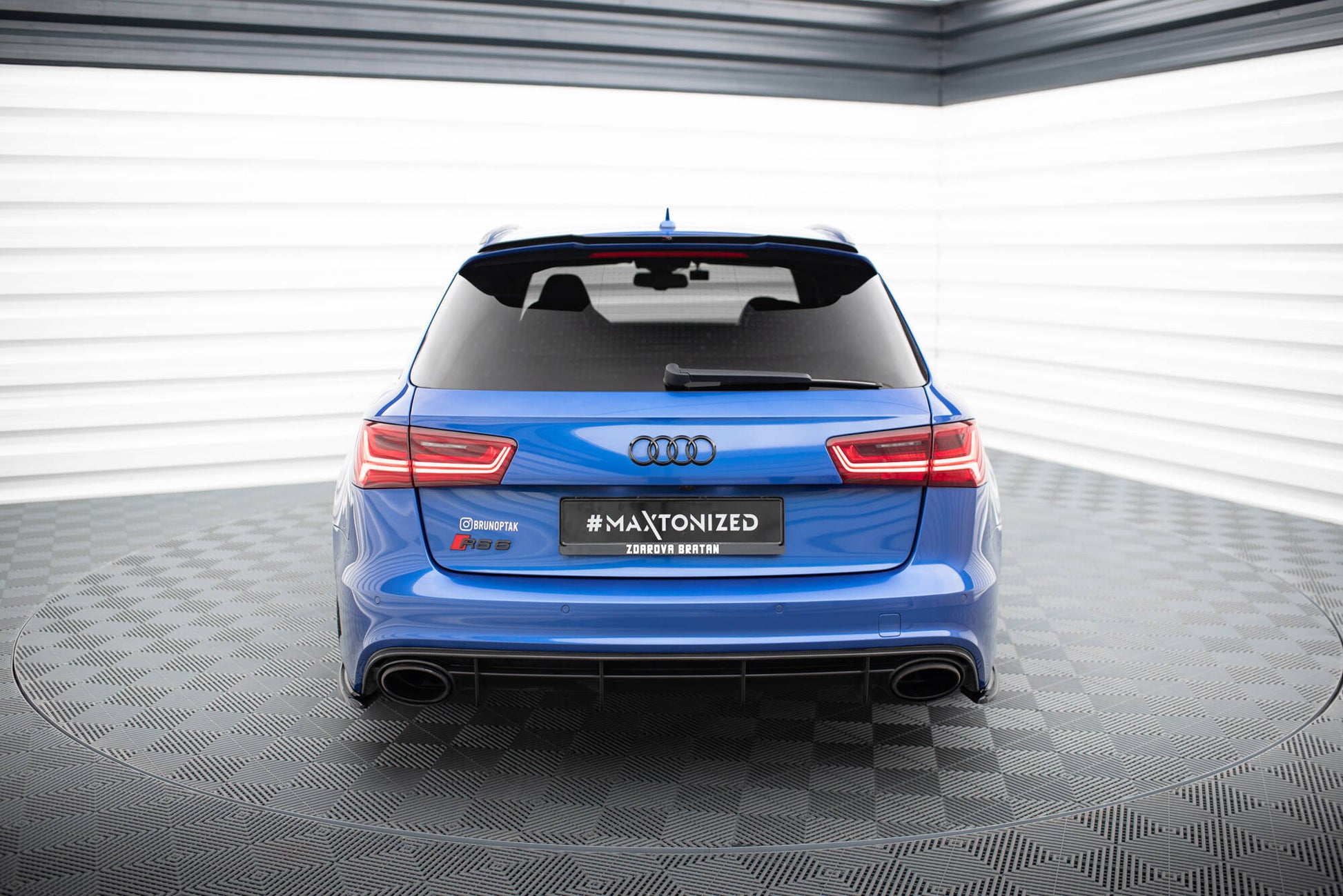 Rear Side Splitters Audi RS6 C7 / C7 Facelift
