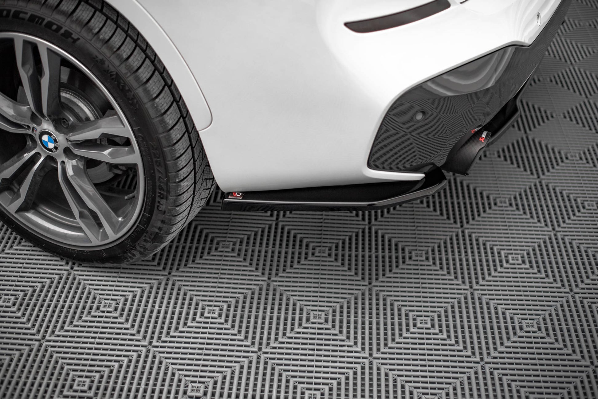 Rear Side Splitters BMW X1 M-Pack F48 / F48 Facelift