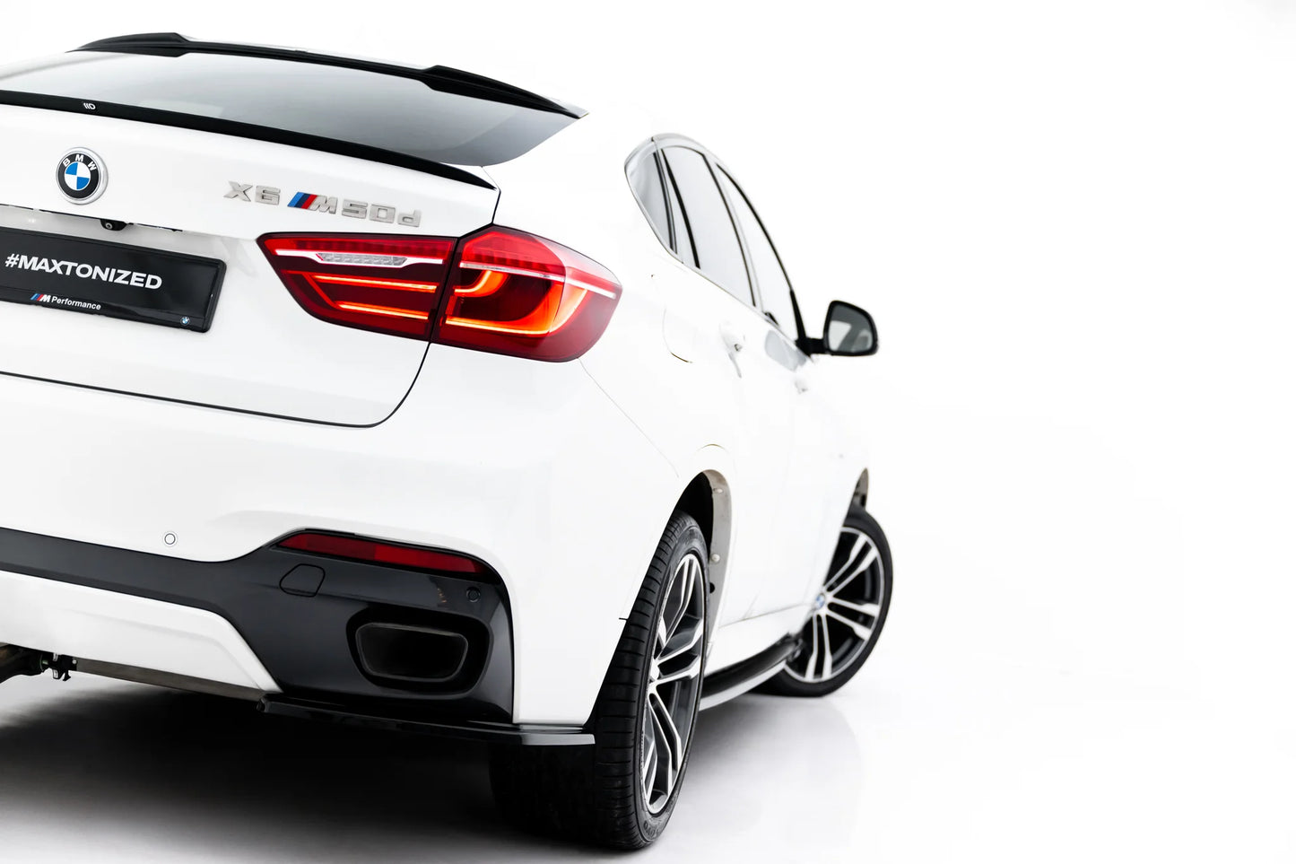REAR SIDE SPLITTERS for BMW X6 F16 MPACK