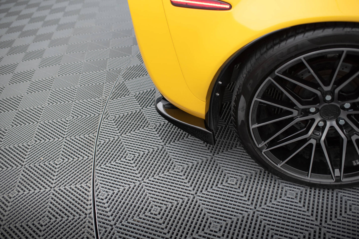 Rear Side Splitters Chevrolet Corvette Widebody C6