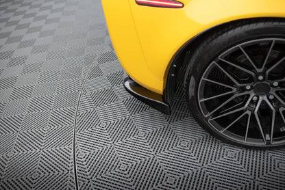 Rear Side Splitters Chevrolet Corvette Widebody C6