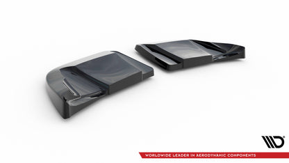 Rear Side Splitters Chevrolet Corvette Widebody C6