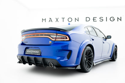 Rear Side Splitters Dodge Charger RT Scat Pack Widebody Mk3 Facelift