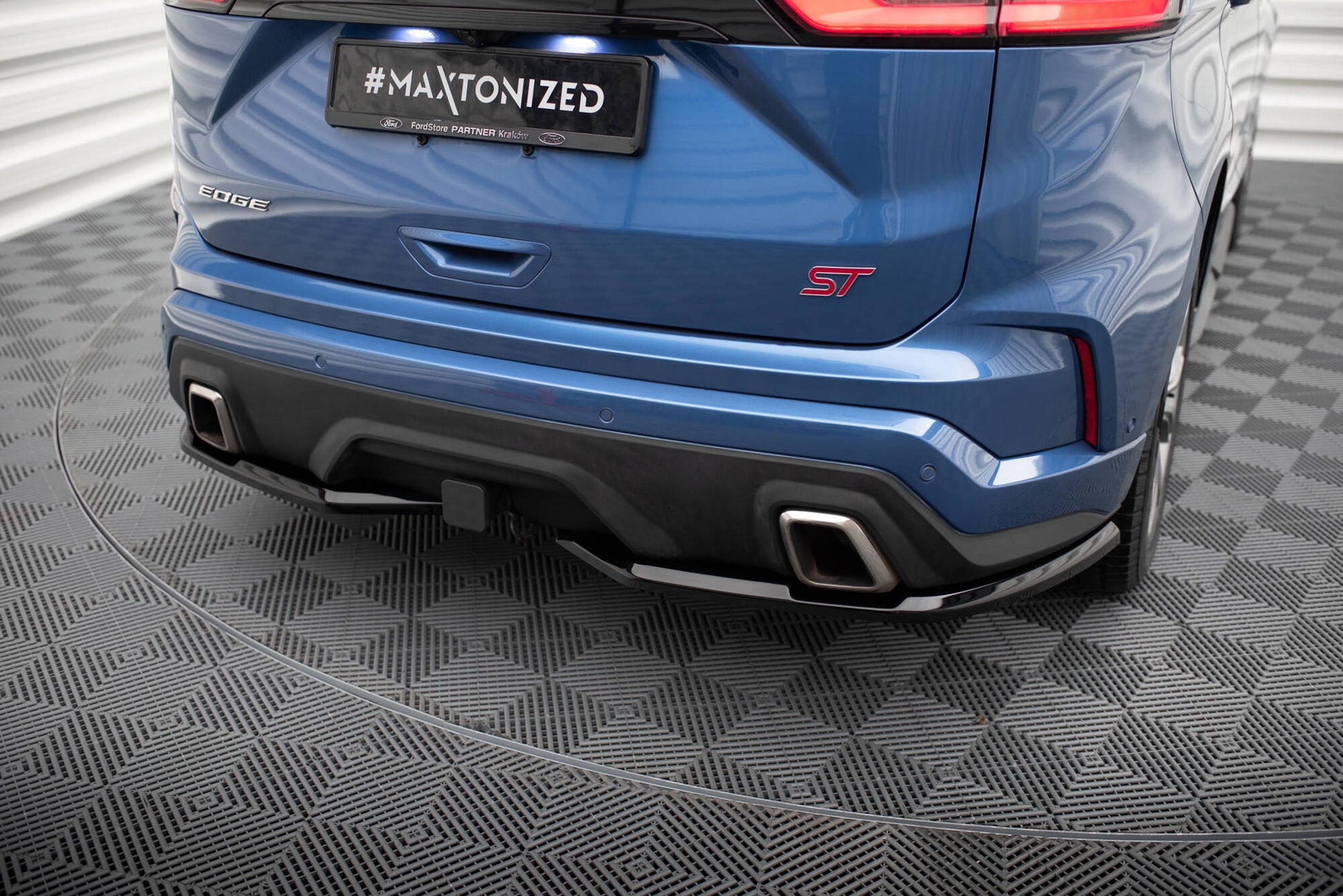 Rear Side Splitters Ford Edge ST Mk2 Facelift