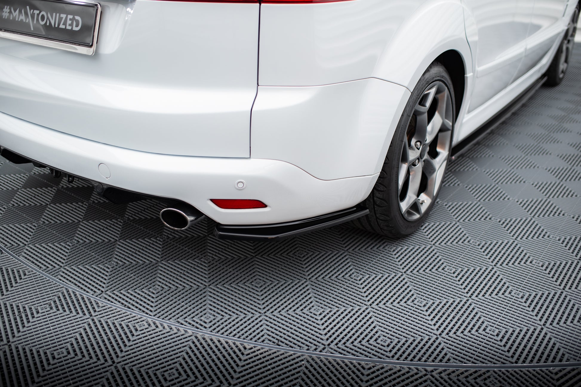 Rear Side Splitters Ford S-Max Titanium Mk1 FL