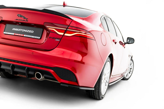 Rear Side Splitters Jaguar XE R-Dynamic X760 Facelift