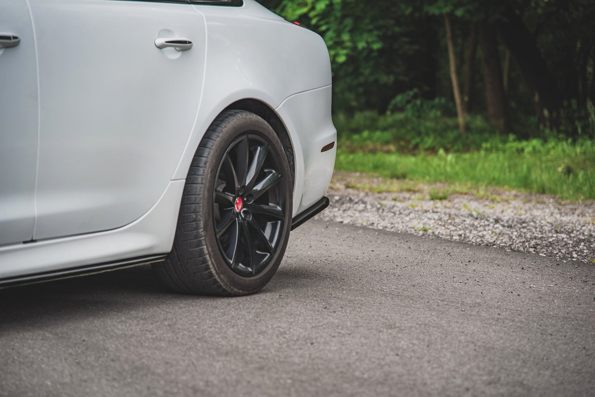 Rear Side Splitters Jaguar XJ R-Sport X351 Facelift