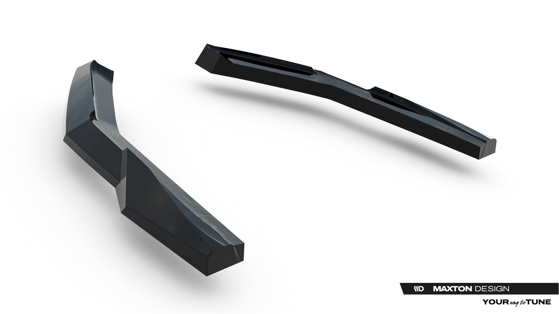 Rear Side Splitters Lexus IS 500 Mk3 Facelift 2 (XE30)