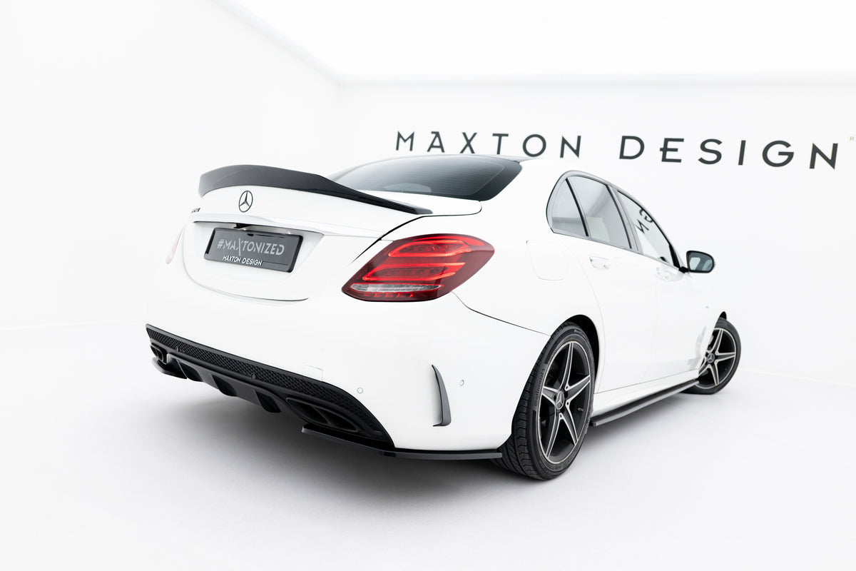 Rear Side Splitters Mercedes-Benz C AMG-Line / C43 AMG Sedan W205