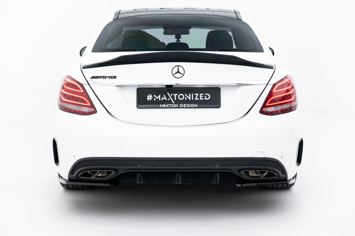 Rear Side Splitters Mercedes-Benz C AMG-Line / C43 AMG Sedan W205