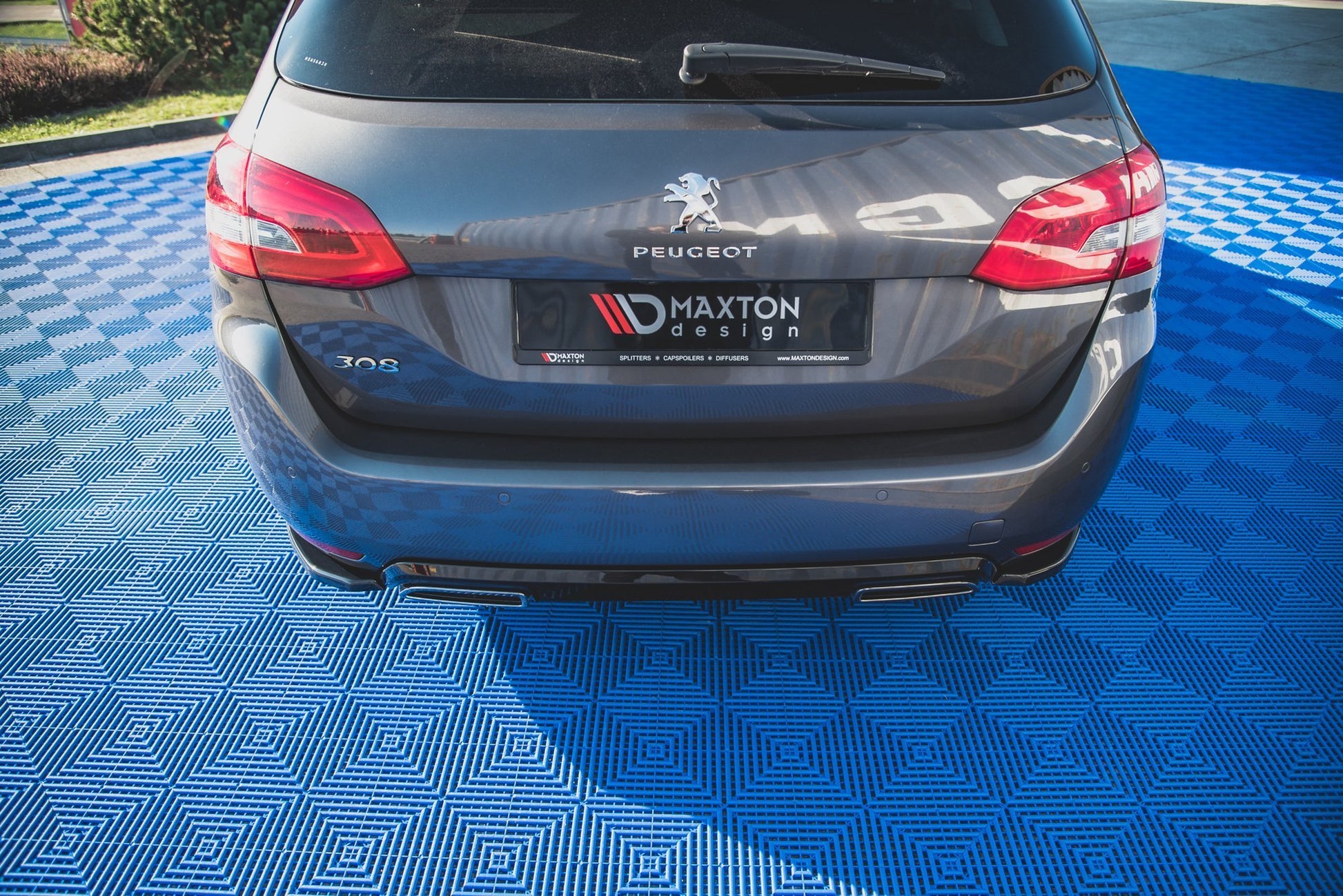 Rear Side Splitters Peugeot 308 SW Mk2