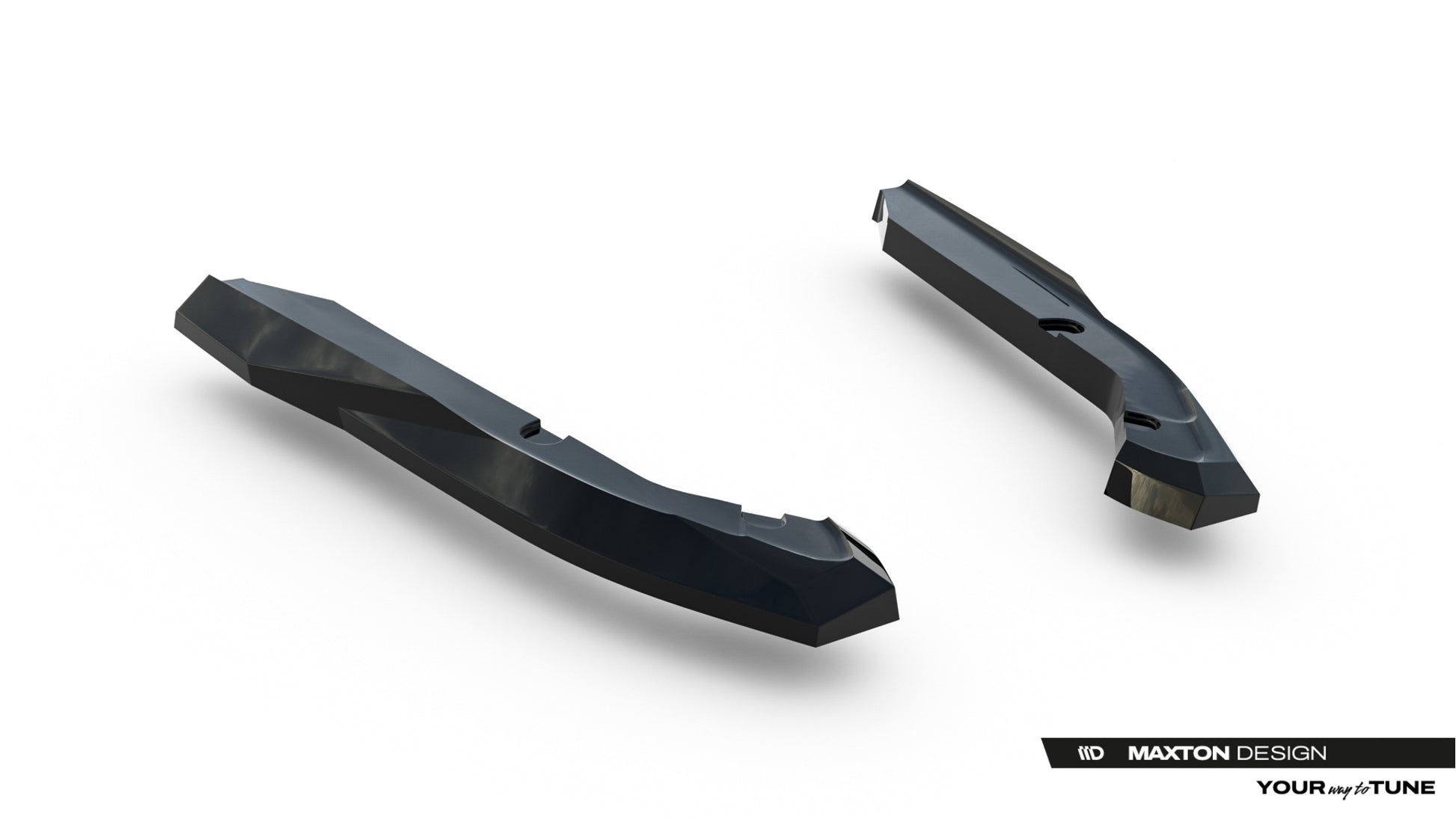 Rear Side Splitters Subaru WRX STI Mk2