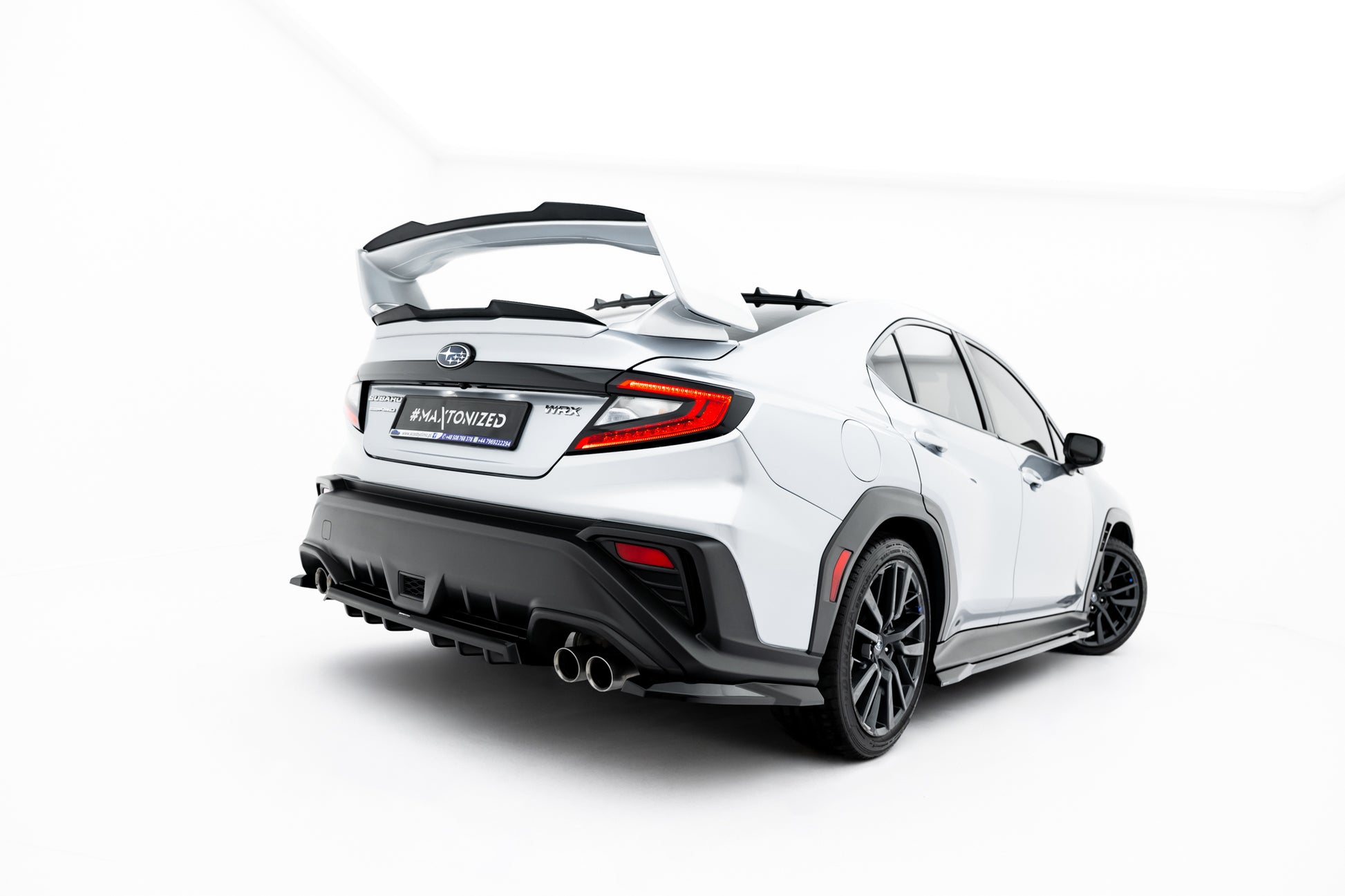 Rear Side Splitters Subaru WRX STI Mk2