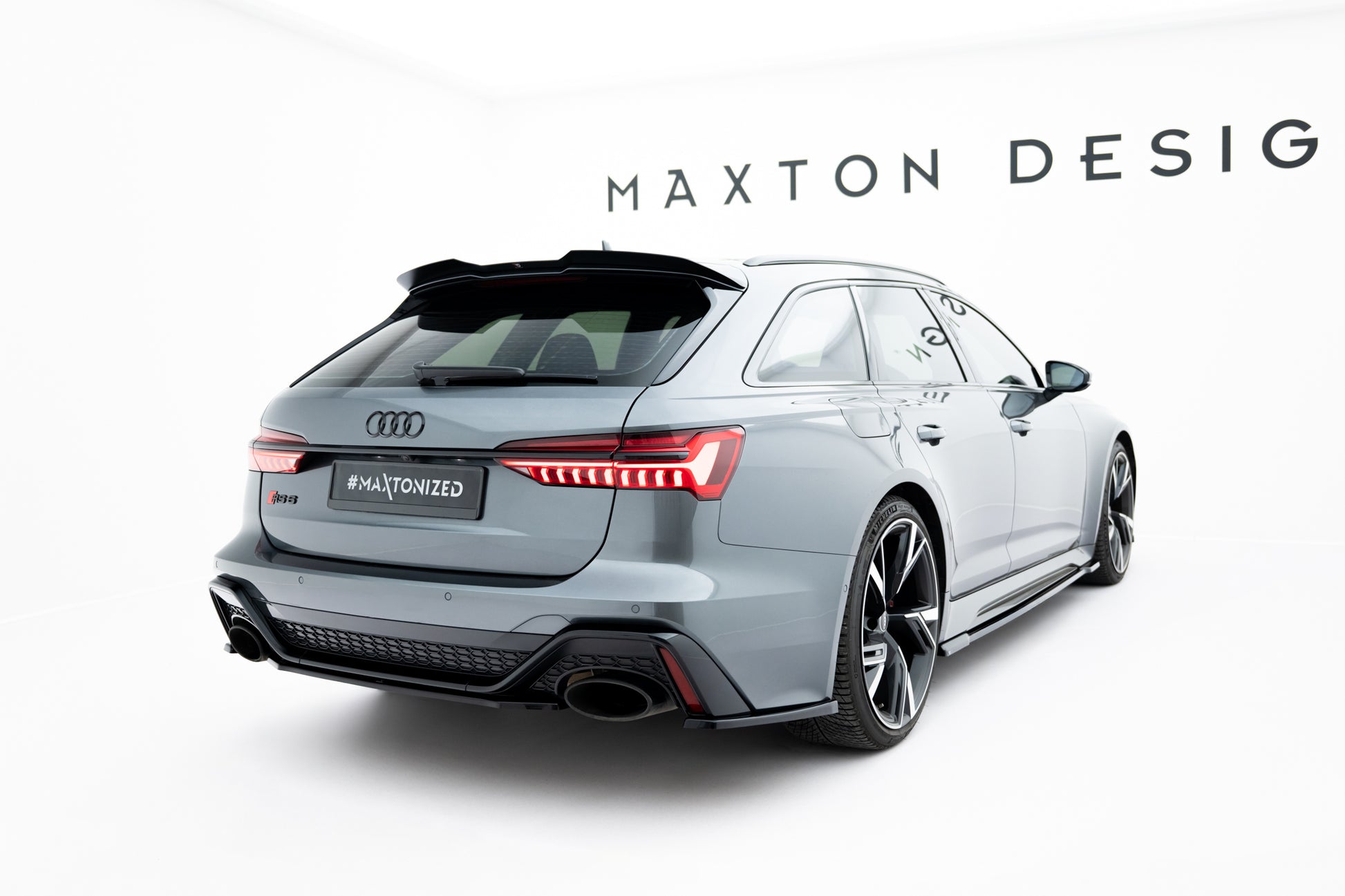 Rear Side Splitters V.1 Audi RS6 C8 / C8 Facelift
