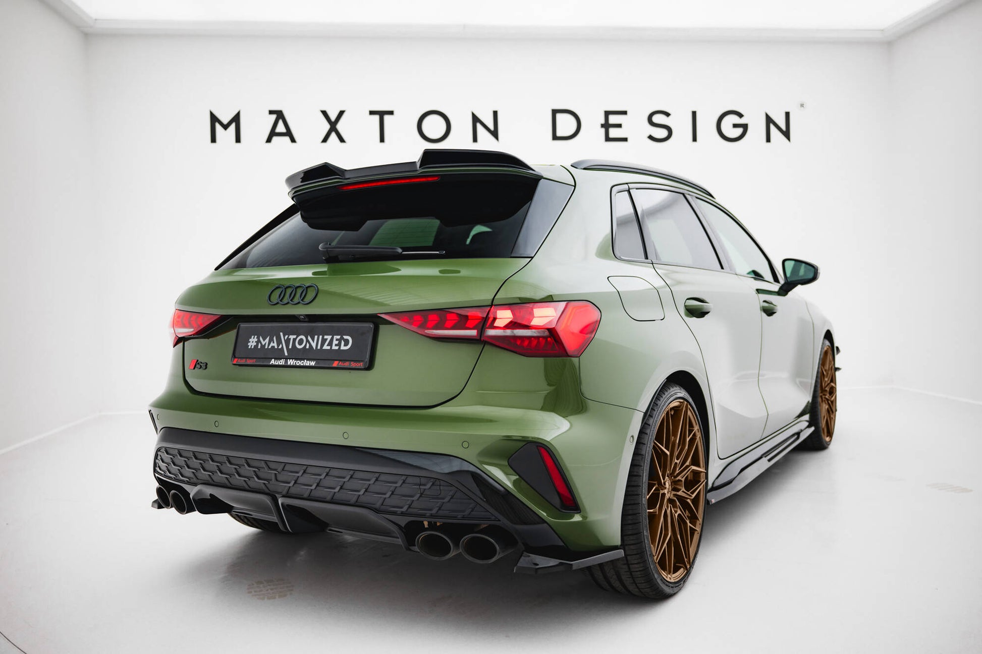 Rear Side Splitters V.1 Audi S3 Sportback 8Y Facelift