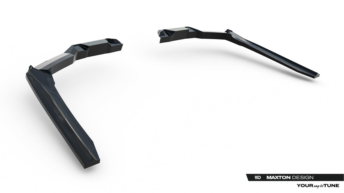 Rear Side Splitters V.1 BMW 5 / i5 M-Pack Sedan / Touring G60 / G61