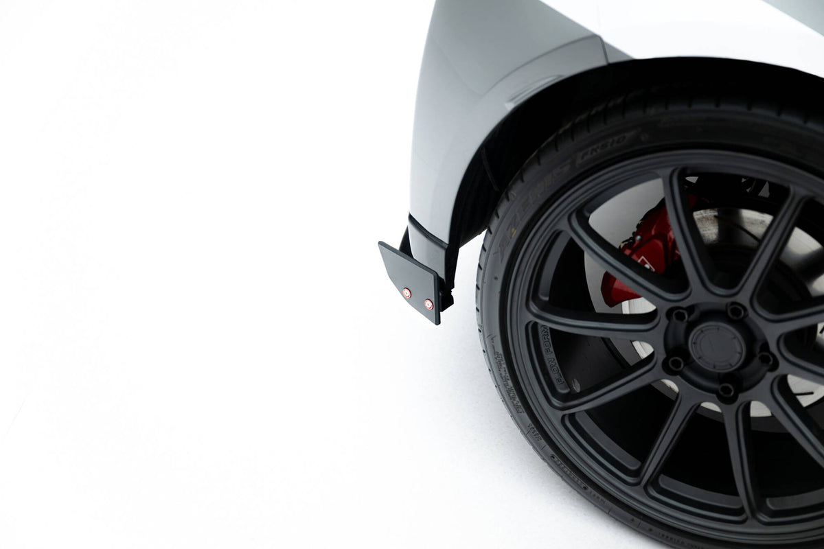 Rear Side Splitters V.1 + Flaps Toyota GR Yaris Mk4 Facelift
