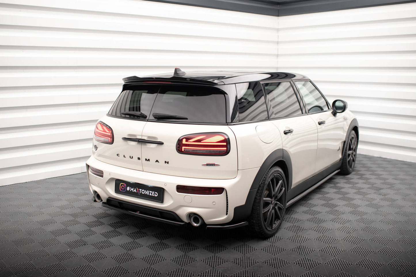 Rear Side Splitters V.1 Mini Cooper Clubman John Cooper Works F54 Facelift