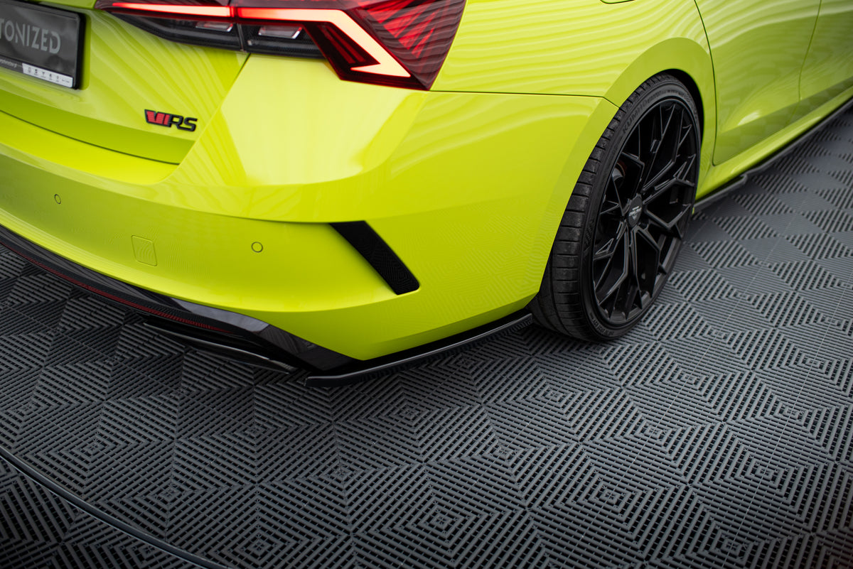 Rear Side Splitters V.1 Skoda Octavia RS Mk4