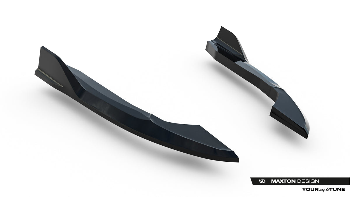 Rear Side Splitters V.1 Volkswagen Golf R Variant Mk8 / Mk8 Facelift