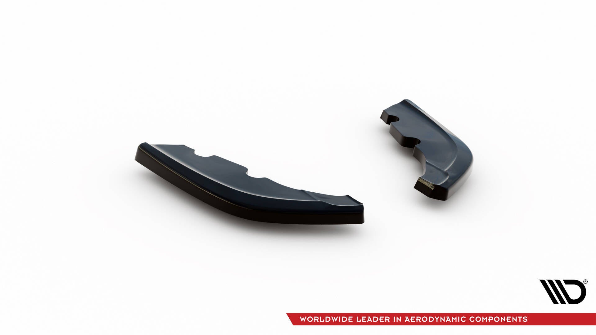 Rear Side Splitters V.10 (For rear valance v.2) BMW 1 M-Pack /  M135i / 128ti F40