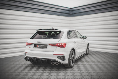 Rear Side Splitters V.2 Audi S3 / A3 S-Line Sportback 8Y