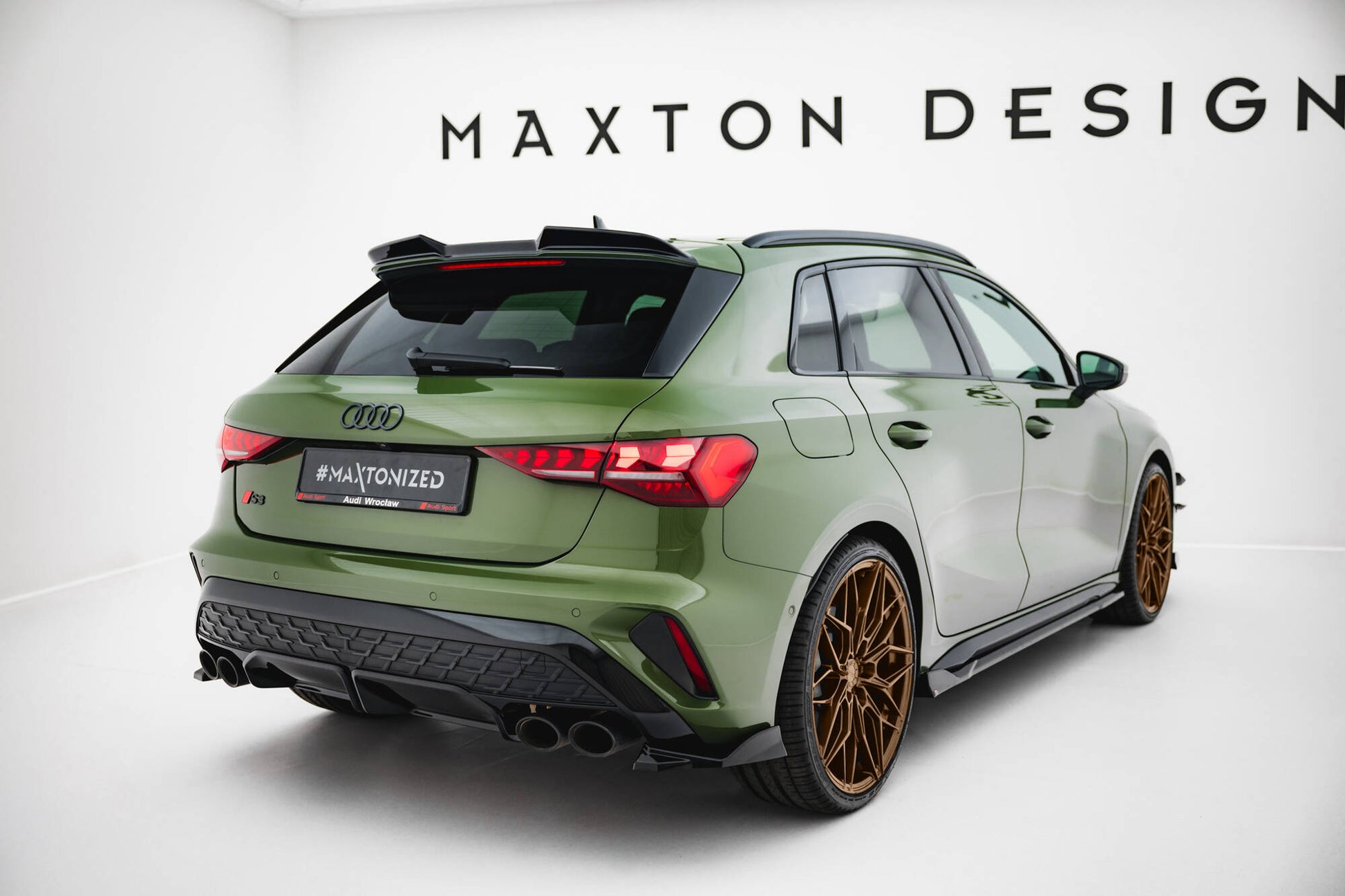 Rear Side Splitters V.2 Audi S3 Sportback 8Y Facelift
