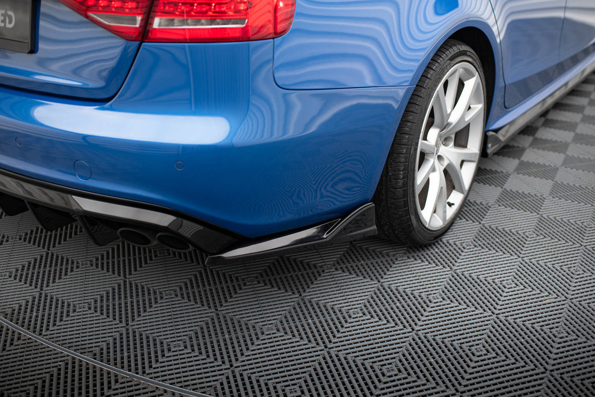 Rear Side Splitters V.2 Audi S4 / A4 S-Line Sedan B8