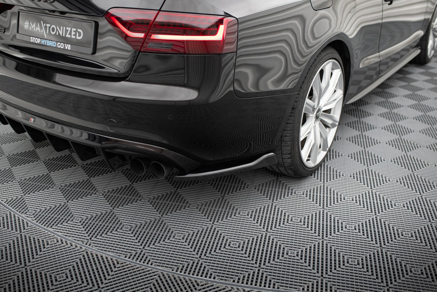 Rear Side Splitters V.2 Audi S5 A5 S-Line 8T