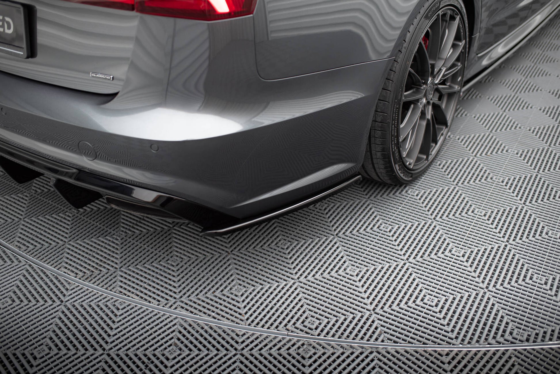 Rear Side Splitters V.2 Audi S6 / A6 S-Line / A6 C7 FL