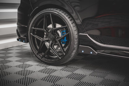 Rear Side Splitters V.2 + Flaps Volkswagen Golf R Hatchback Mk8