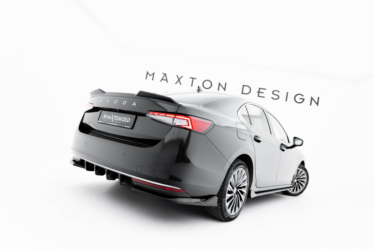 Rear Side Splitters V.2 Skoda Superb Mk4