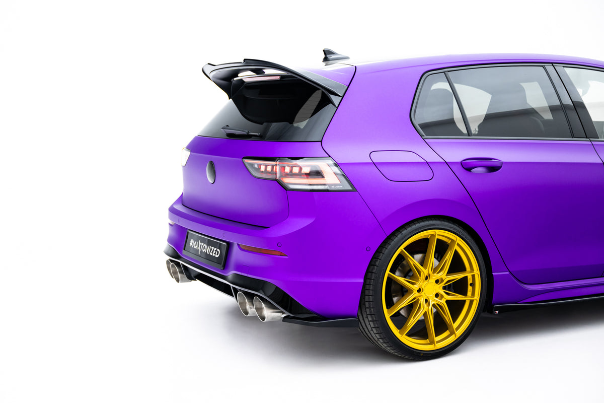Rear Side Splitters V.2 for Volkswagen Golf R Hatchback Mk8 Facelift