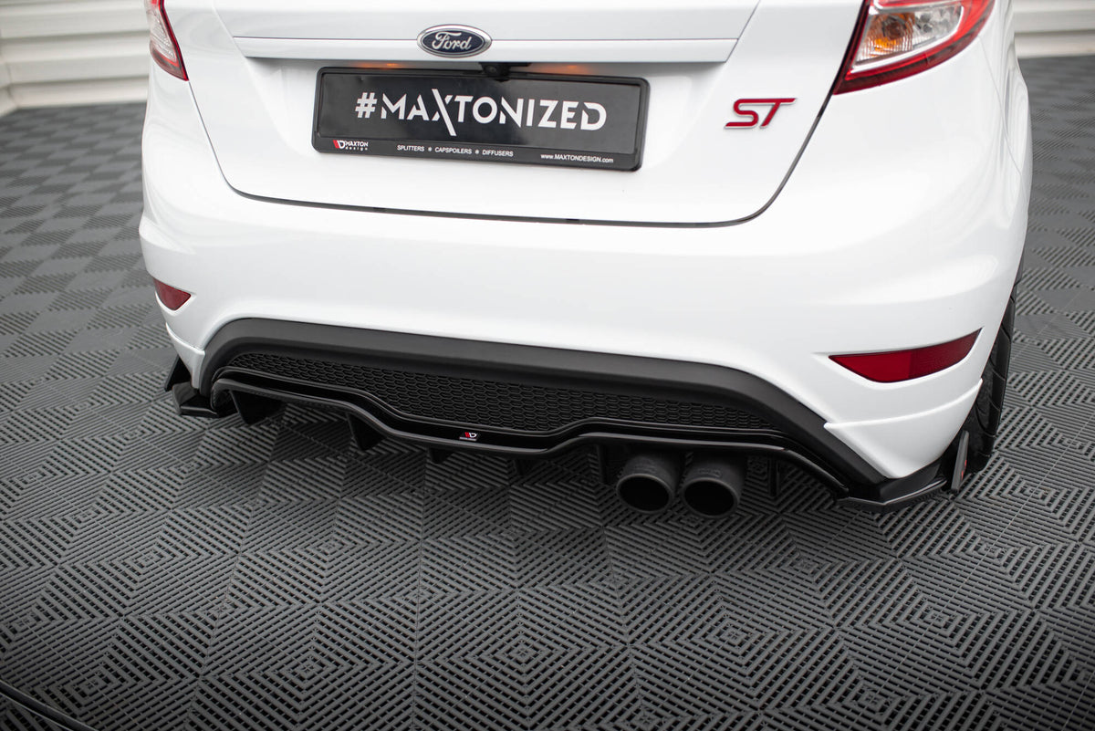 Rear Side Splitters V.3 Flaps Ford Fiesta ST Mk7 Facelift