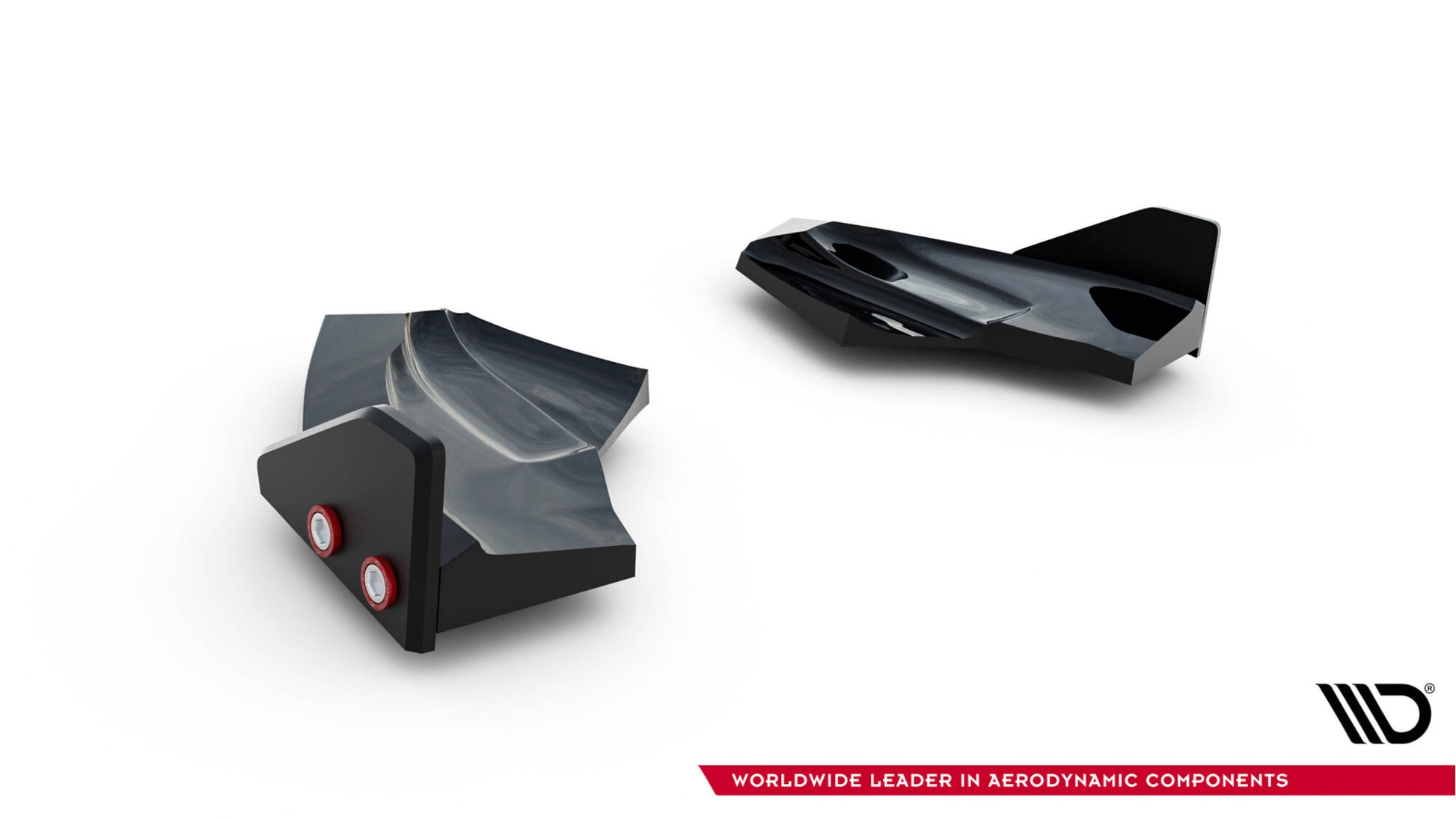 Rear Side Splitters V.3 Flaps Ford Fiesta ST Mk7 Facelift