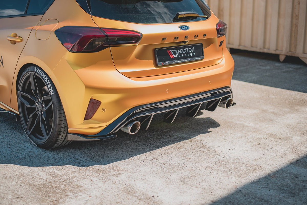 Rear Side Splitters V.3 (For rear valance V.3) Ford Focus Hatchback ST Mk4