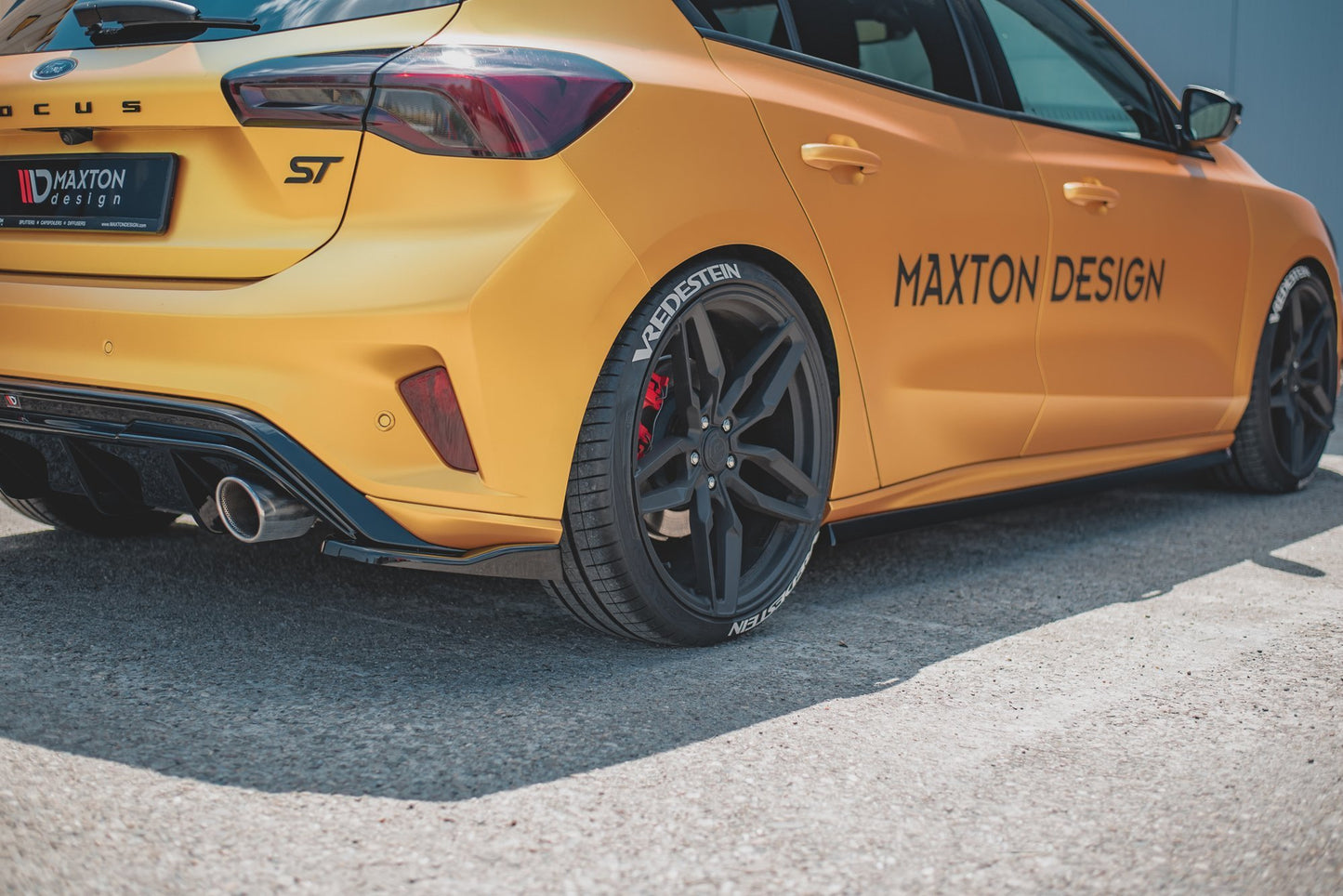 Rear Side Splitters V.3 (For rear valance V.3) Ford Focus Hatchback ST Mk4
